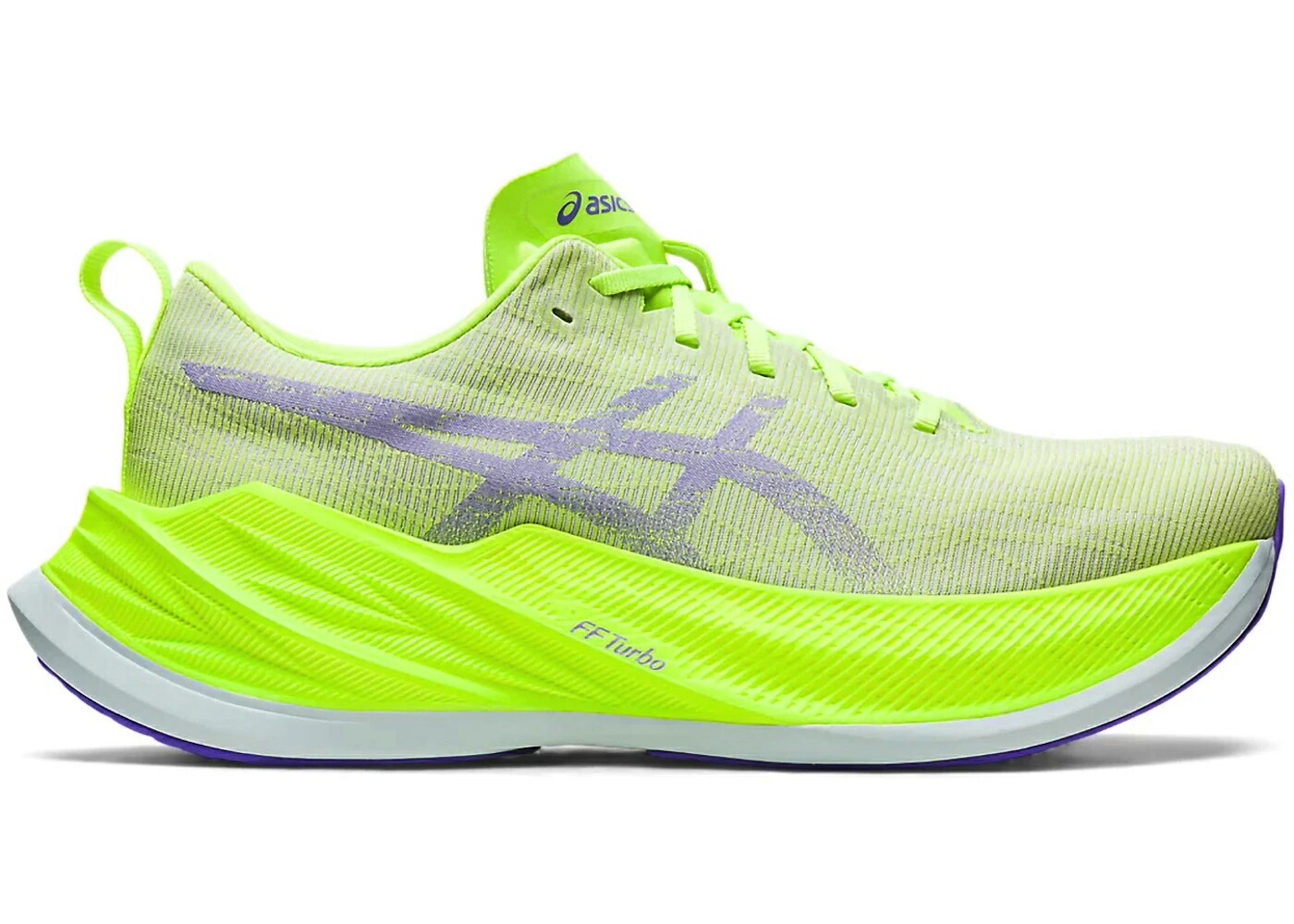 アシックス 緑 緑であること スニーカー メンズ ASICS SUPERBLAST HAZARD GREEN / HAZARD GREEN AMETHYST