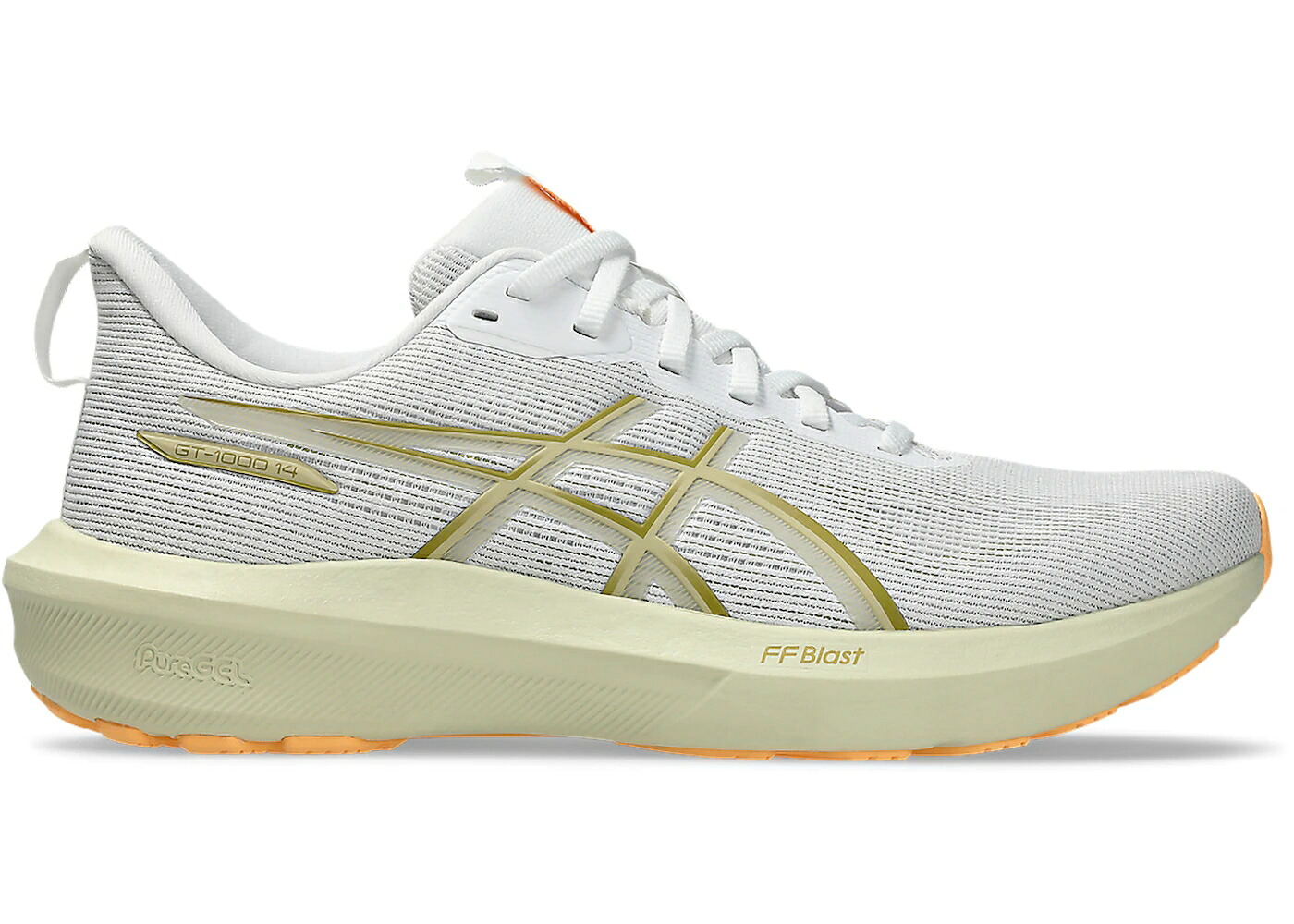 アシックス 白いこと 白いこと スニーカー メンズ ASICS GT-1000 14 WHITE LEMONGRASS / WHITE LEMONGRASS