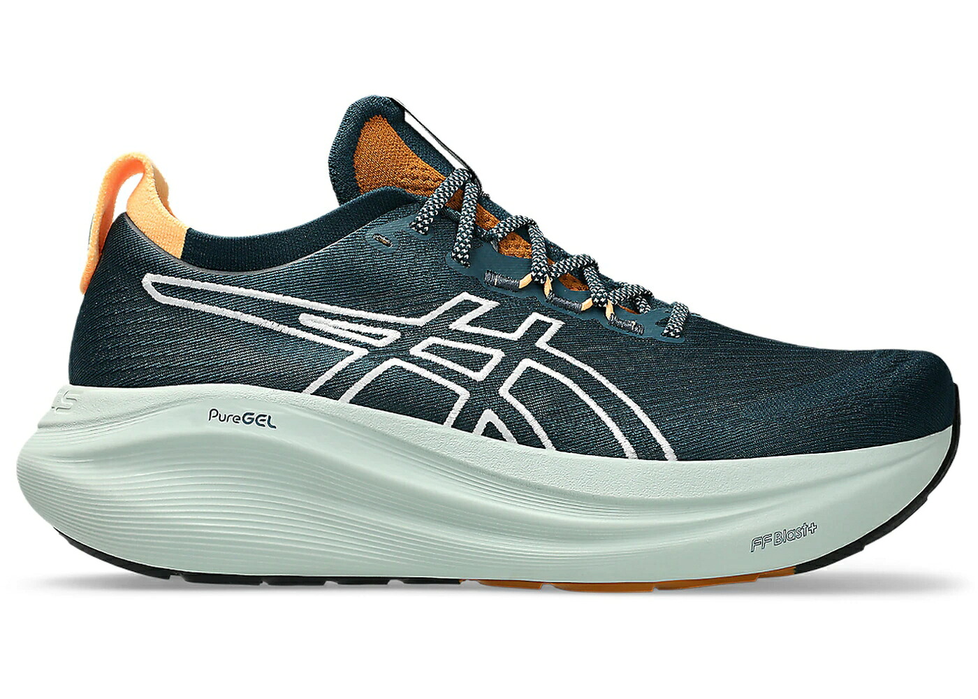 アシックス スニーカー メンズ ASICS GEL-NIMBUS 27 TR NATURE BATHING TRANQUIL TEAL / NATURE BATHING TRANQUIL TEAL