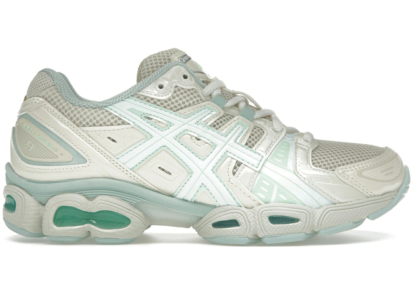 アシックス 白色 ホワイト WOMEN'S スニーカー レディース ASICS GEL-NIMBUS 9 VANILLA WHITE (WOMEN'S) / VANILLA WHITE｜スニケス