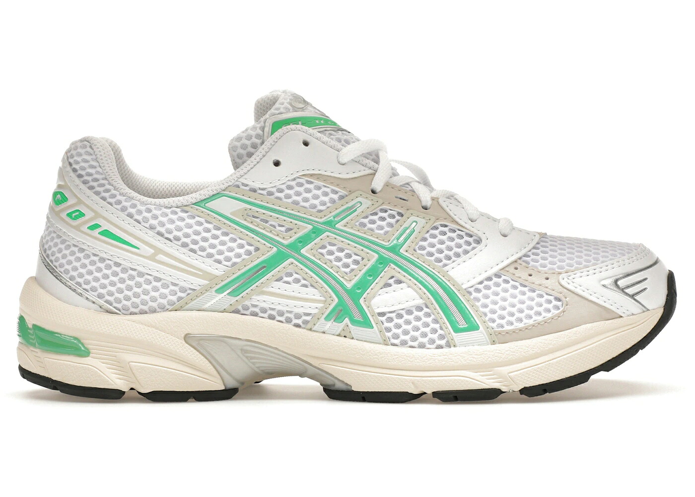 アシックス 白いこと 白いこと 緑 緑であること WOMEN\u0027S スニーカー レディース ASICS GEL-1130 WHITE MALACHITE GREEN OFF MIDSOLE (WOMEN\u0027S) / WHITE MALACHITE GREEN
