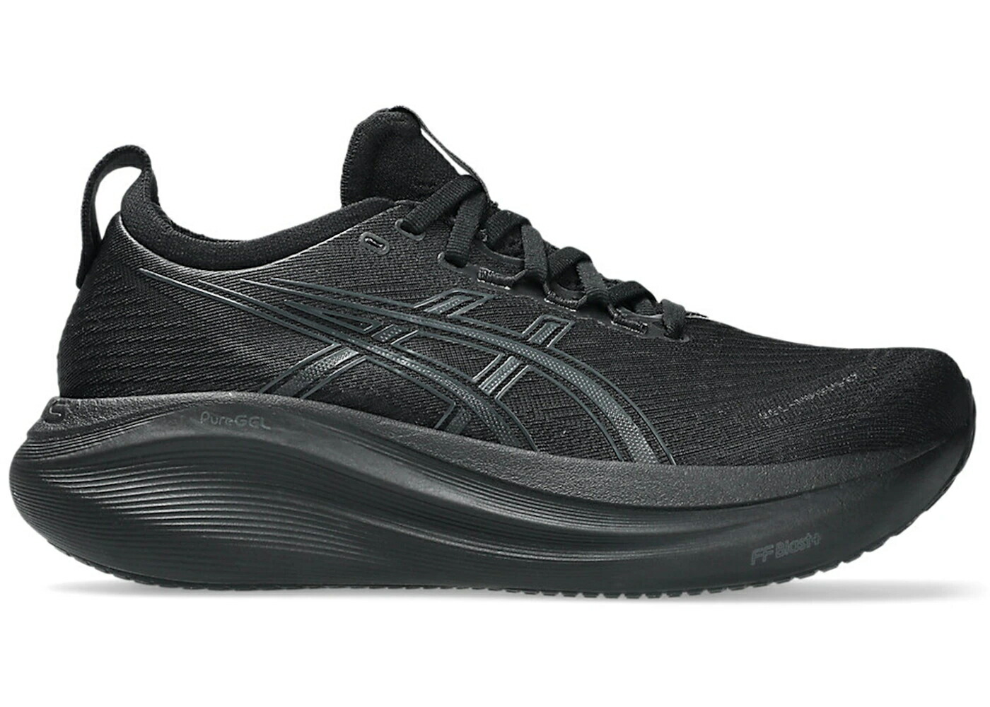アシックス 黒色 ブラック 灰色 グレー WOMEN'S スニーカー レディース ASICS GEL-NIMBUS 27 BLACK GRAPHITE GREY (WOMEN'S) / BLACK GRAPHITE GREY|スニケス