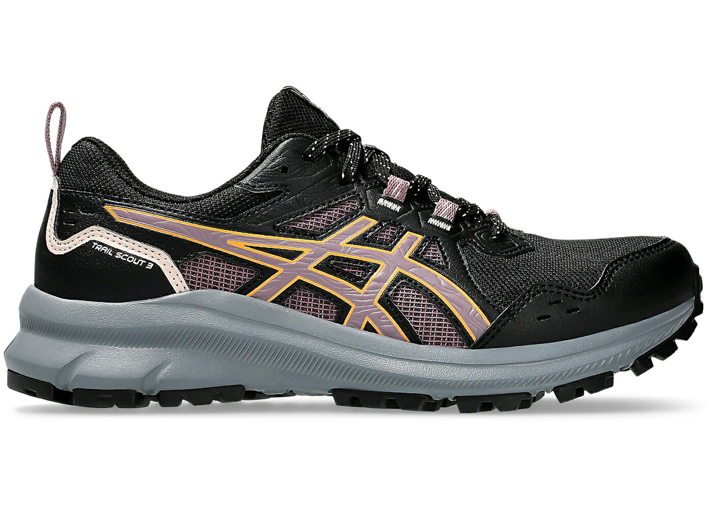 アシックス スカウト 黒色 ブラック WOMEN'S スニーカー レディース ASICS TRAIL SCOUT 3 BLACK DUSTY MAUVE (WOMEN'S) / BLACK DUSTY MAUVE｜スニケス