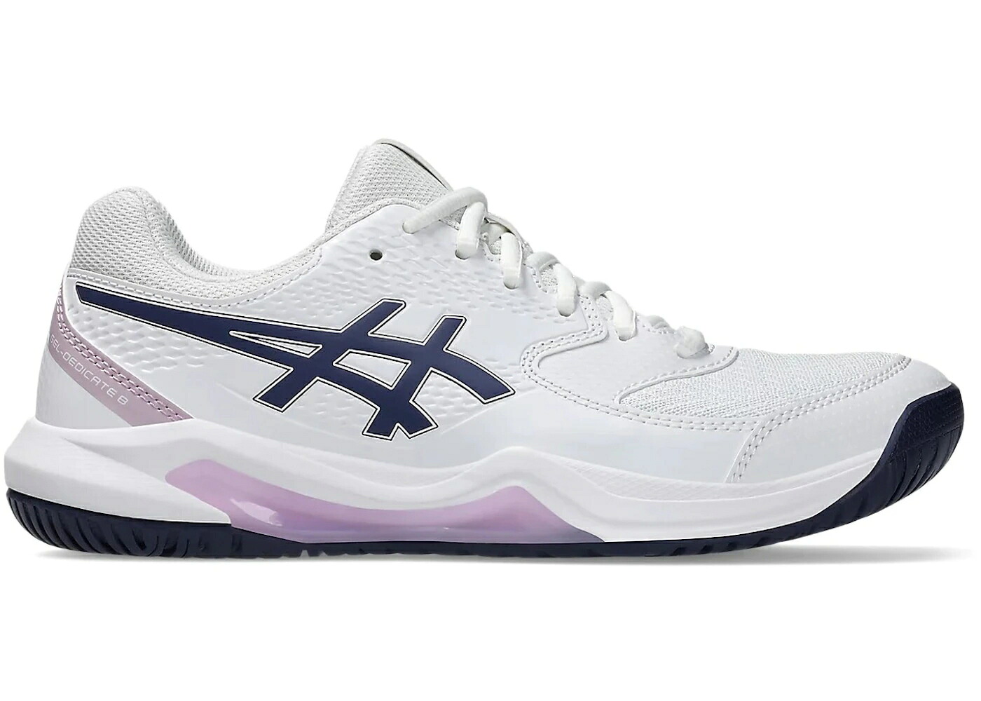 アシックス 白いこと 白いこと 藍色 インディゴ WOMEN\u0027S スニーカー レディース ASICS GEL-DEDICATE 8 WHITE INDIGO FOG (WOMEN\u0027S) / WHITE INDIGO FOG