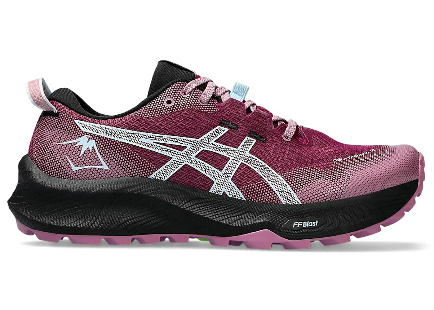 アシックス 青み 青色 WOMEN\u0027S スニーカー レディース ASICS GEL-TRABUCO 12 BLACKBERRY LIGHT BLUE (WOMEN\u0027S) / BLACKBERRY LIGHT BLUE
