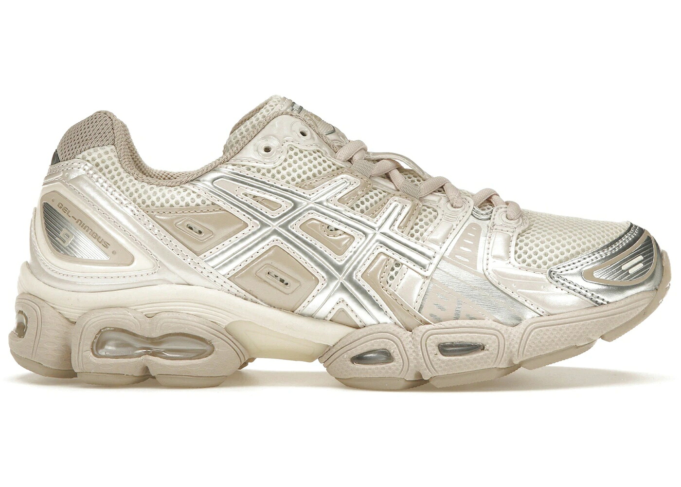 アシックス 皮膚軟化剤 ベージュ WOMEN\u0027S スニーカー レディース ASICS GEL-NIMBUS 9 CREAM MINERAL BEIGE (WOMEN\u0027S) / CREAM MINERAL BEIGE
