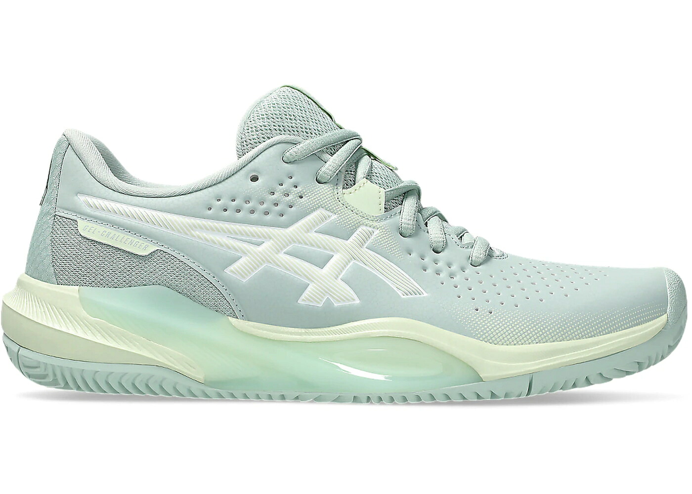 アシックス 緑 緑であること WOMEN\u0027S スニーカー レディース ASICS GEL-CHALLENGER 15 CLAY LICHEN ROCK WHISPER GREEN (WOMEN\u0027S) / LICHEN ROCK WHISPER GREEN