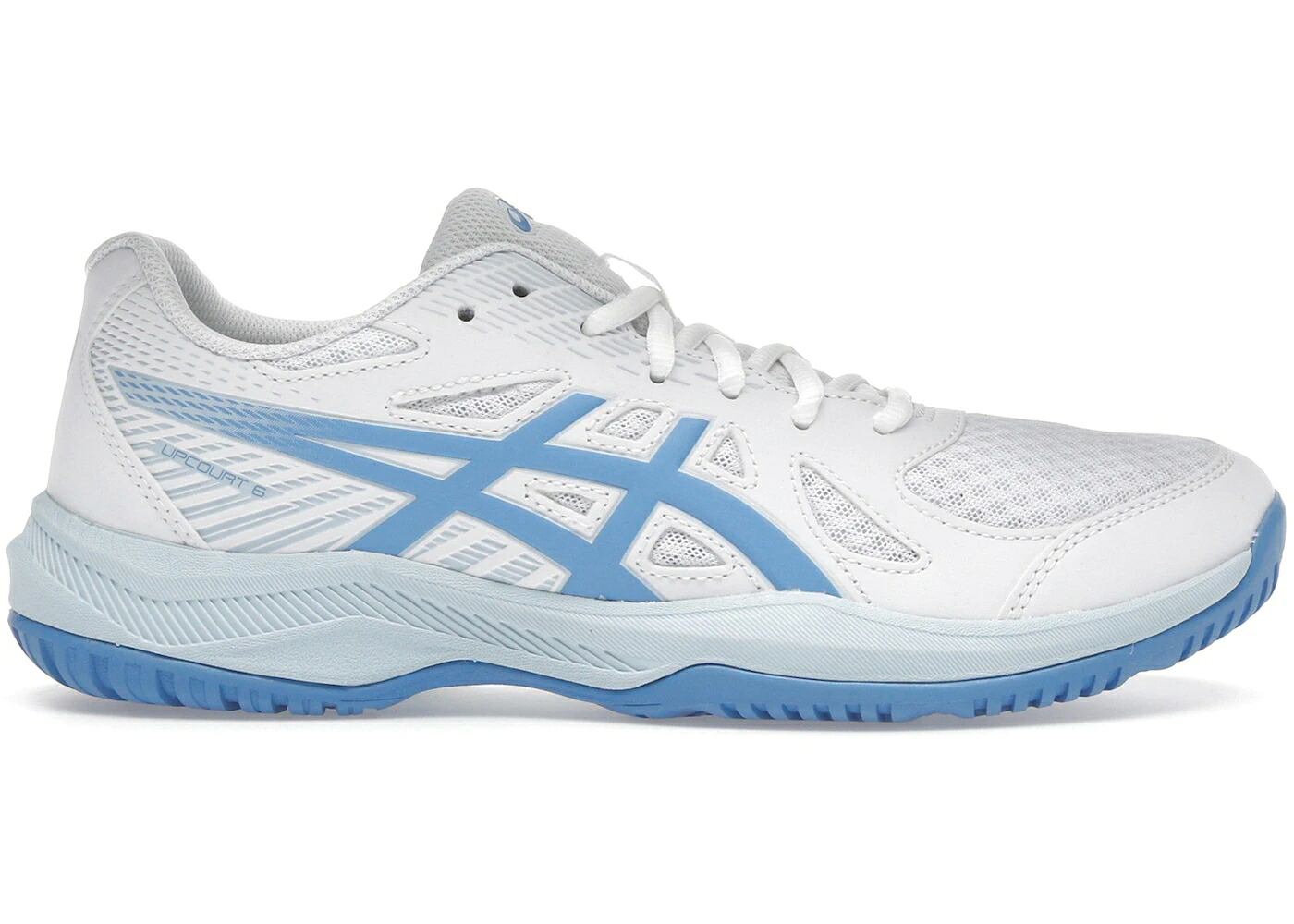 アシックス 白いこと 白いこと 青味 青み WOMEN\u0027S スニーカー レディース ASICS UPCOURT 6 WHITE BLUE COAST (WOMEN\u0027S) / WHITE BLUE COAST