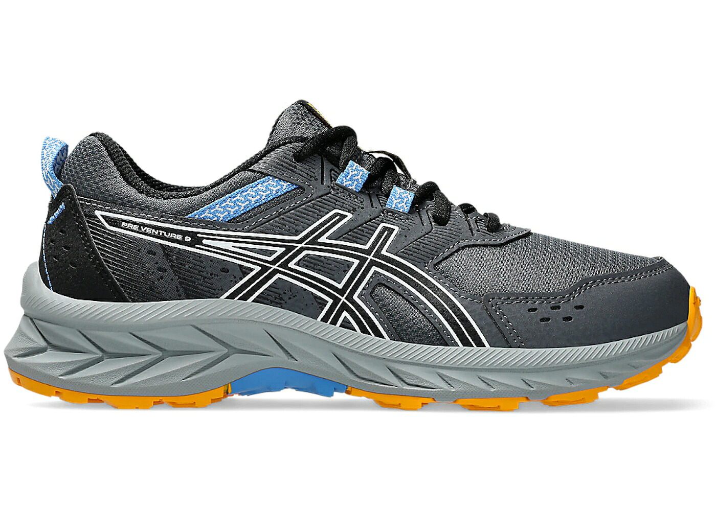 アシックス 薄墨色 薄墨色 黒いこと 黒いこと 御坊っちゃん キッズ ASICS GEL-VENTURE 9 CARRIER GREY BLACK (GS) / CARRIER GREY BLACK もの言う花 マタニティ スニーカー