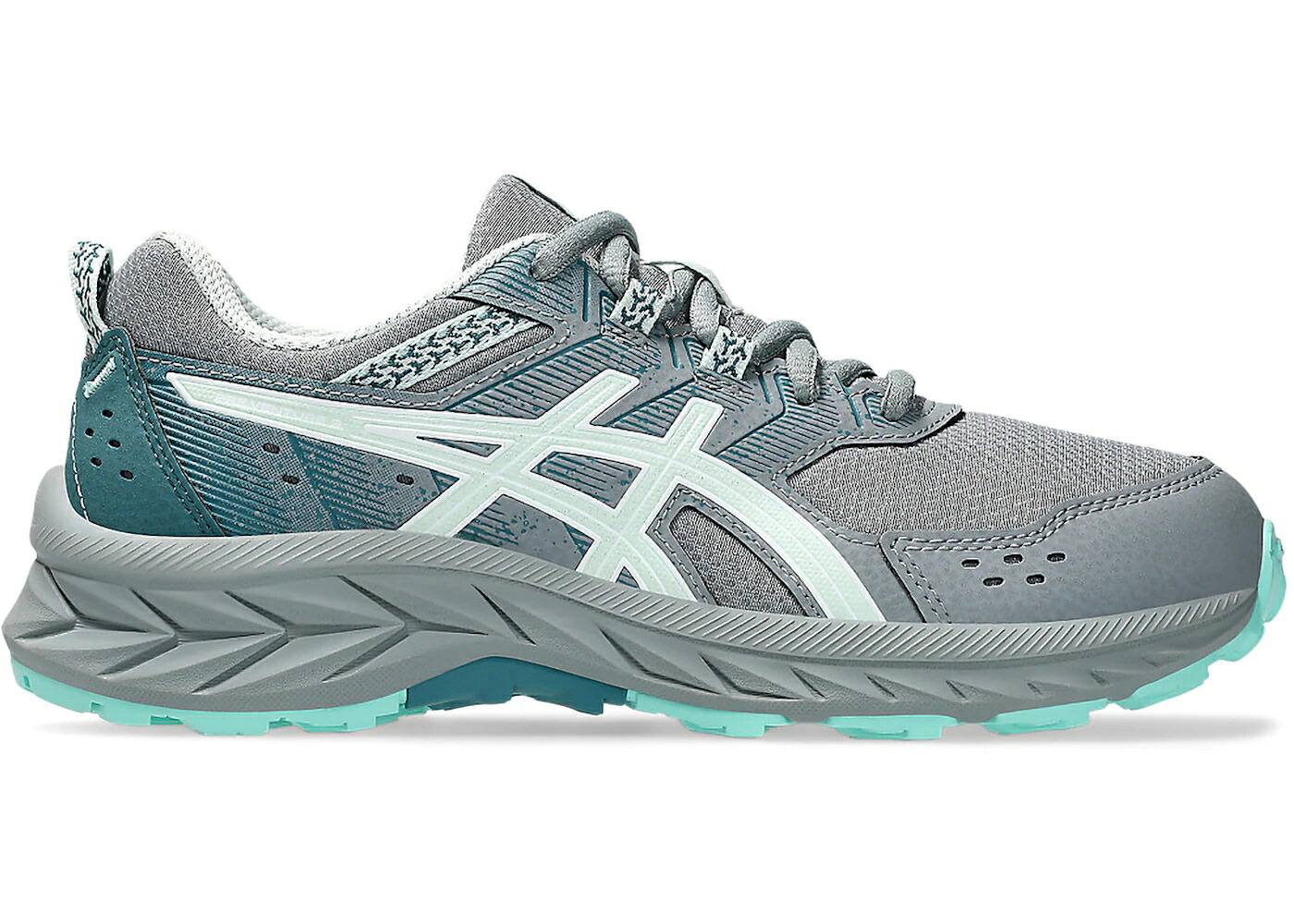 アシックス 純然たる アクア 御坊っちゃん キッズ ASICS GEL-VENTURE 9 GRAVEL PURE AQUA (GS) / GRAVEL PURE AQUA もの言う花 マタニティ スニーカー