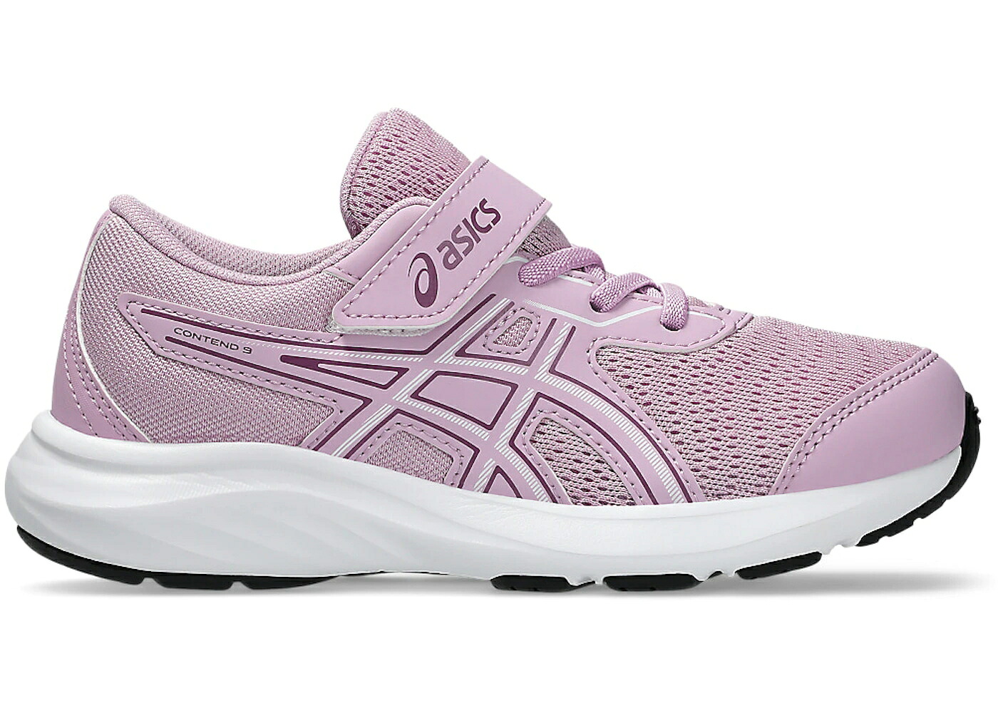 アシックス 白色 ホワイト ジュニア キッズ ASICS CONTEND 9 LIGHT UBE WHITE (PS) / LIGHT UBE WHITE ベビー マタニティ スニーカー｜スニケス