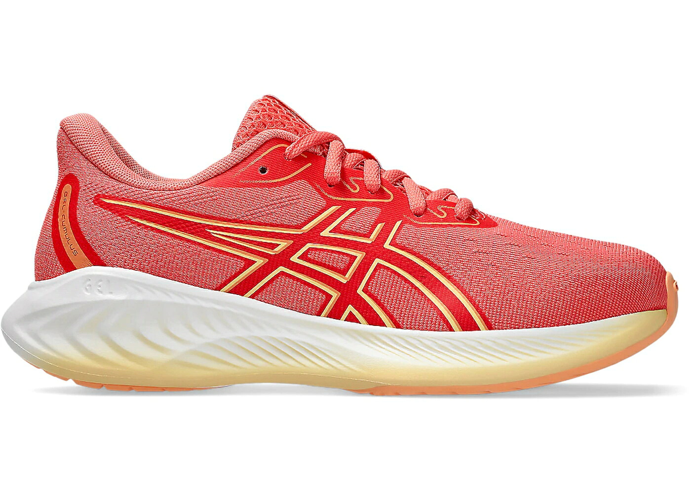 アシックス 橙 オレンジ ジュニア キッズ ASICS GEL-CUMULUS 26 PAPAYA LIGHT ORANGE (GS) / PAPAYA LIGHT ORANGE ベビー マタニティ スニーカー｜スニケス 42,900円