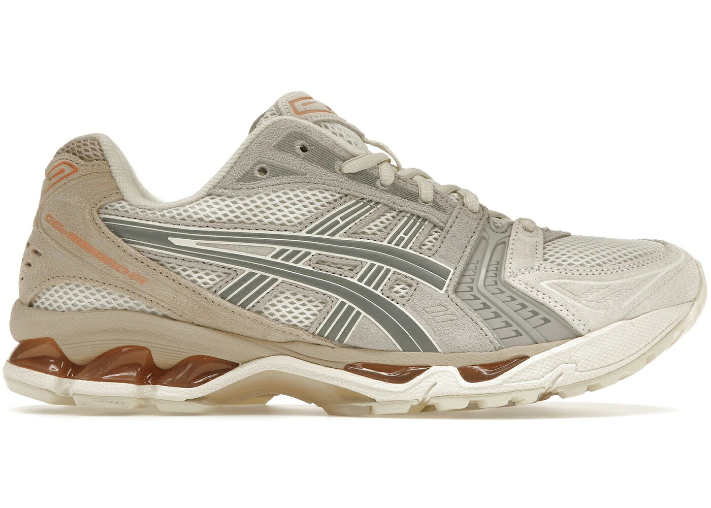 アシックス 薄墨色 薄墨色 スニーカー ユニ一発やる ASICS GEL-KAYANO 14 BIRCH CLAY GREY / BIRCH CLAY GREY メンズ