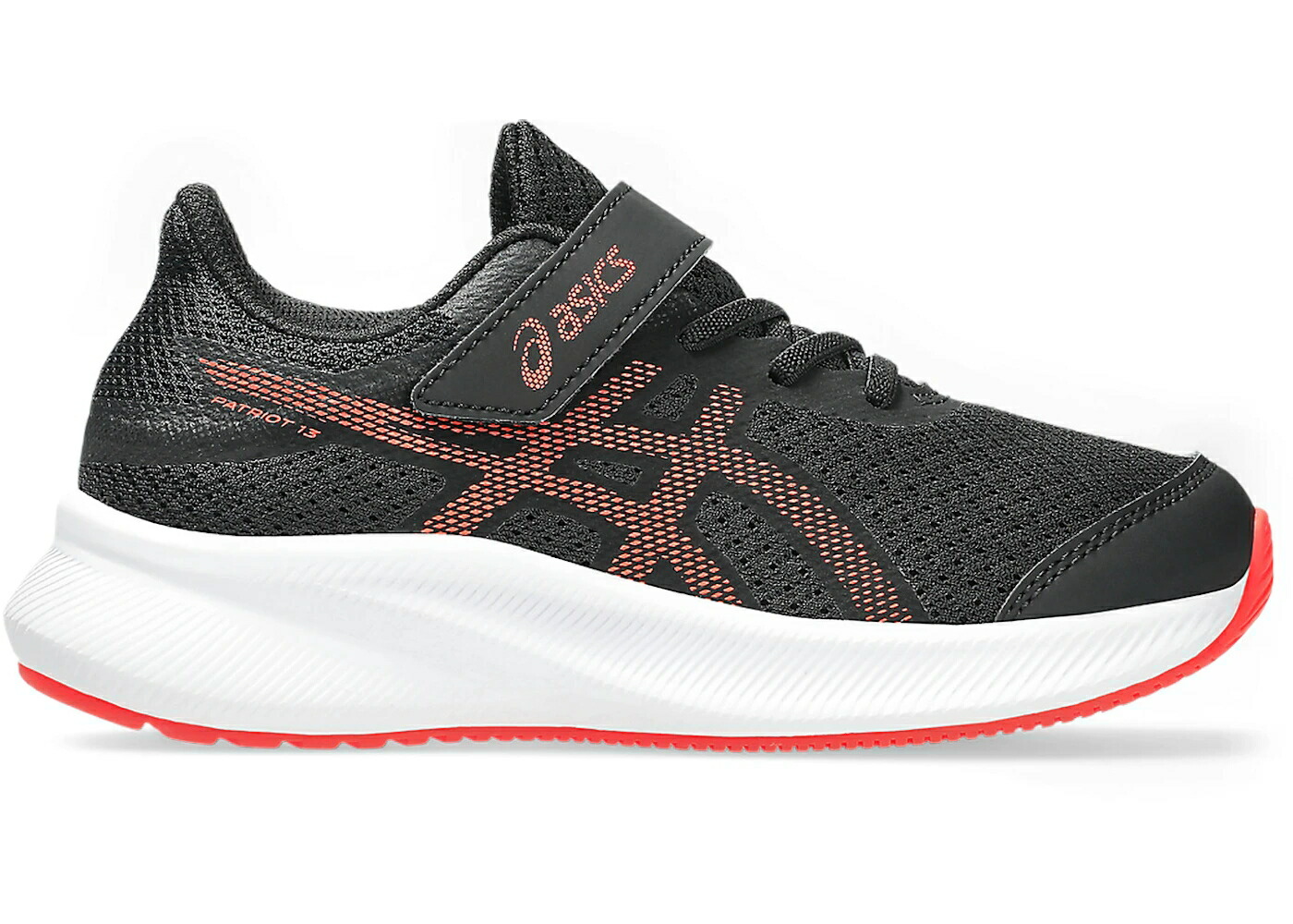 アシックス サー青少年 黒いこと 黒いこと 赤 赤いこと 御坊っちゃん キッズ ASICS PATRIOT 13 BLACK FLASH RED (なおなお書き) / BLACK FLASH RED もの言う花 マタニティ スニーカー