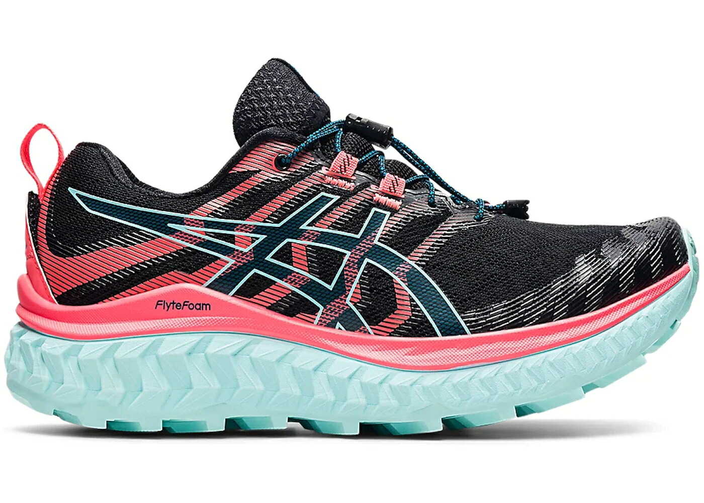 アシックス マックス 黒いこと 黒いこと WOMEN\u0027S スニーカー レディース ASICS TRABUCO MAX BLACK BLAZING CORAL (WOMEN\u0027S) / BLACK BLAZING CORAL