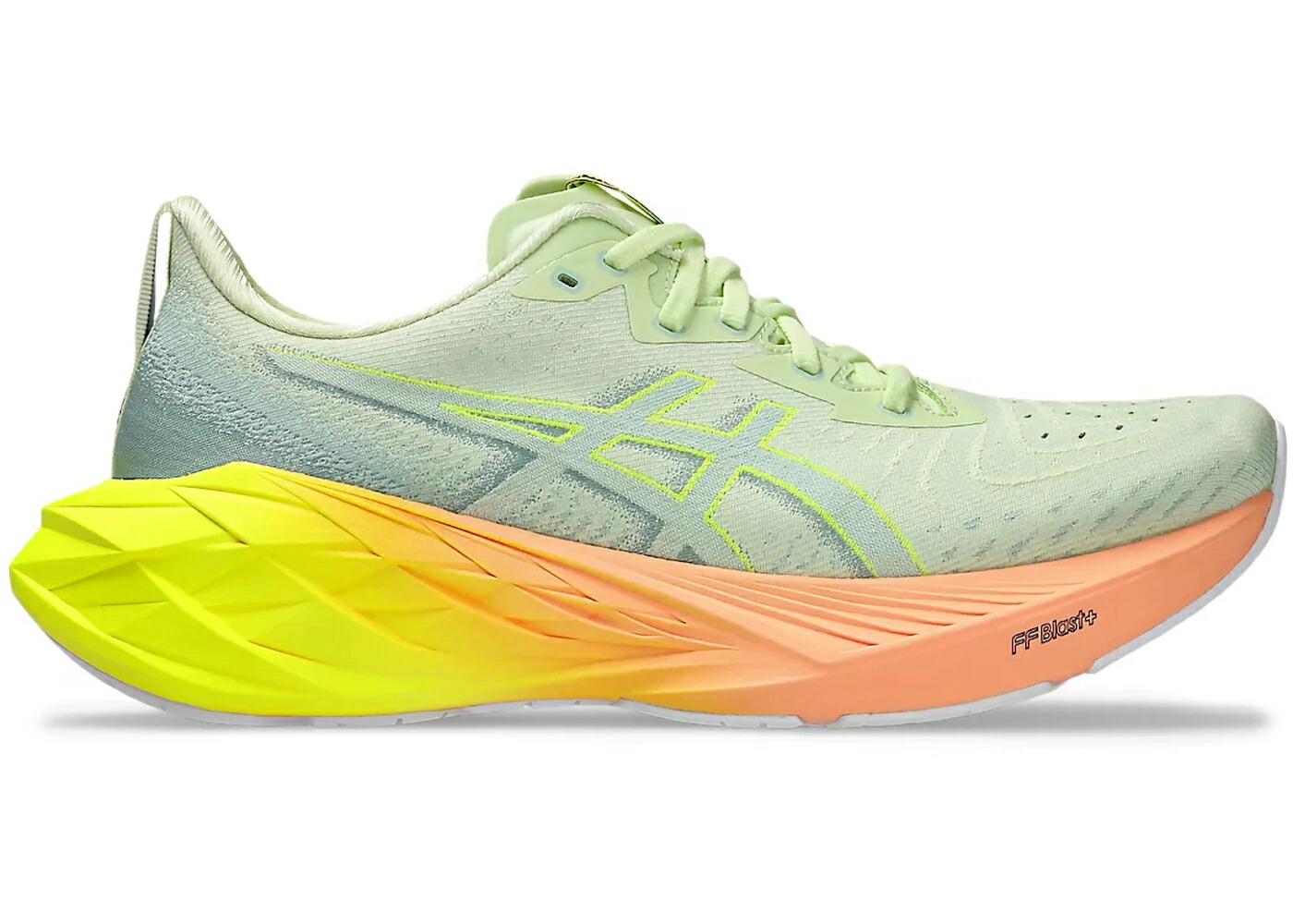アシックス 冷やりとした 黄味がかった 黄色 スニーカー メンズ ASICS NOVABLAST 4 PARIS COOL MATCHA SAFETY YELLOW / COOL MATCHA SAFETY YELLOW