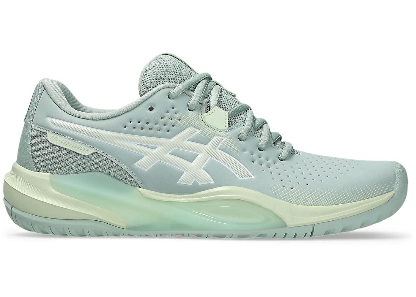 アシックス 緑 緑であること WOMEN\u0027S スニーカー レディース ASICS GEL-CHALLENGER 15 LICHEN ROCK WHISPER GREEN (WOMEN\u0027S) / LICHEN ROCK WHISPER GREEN
