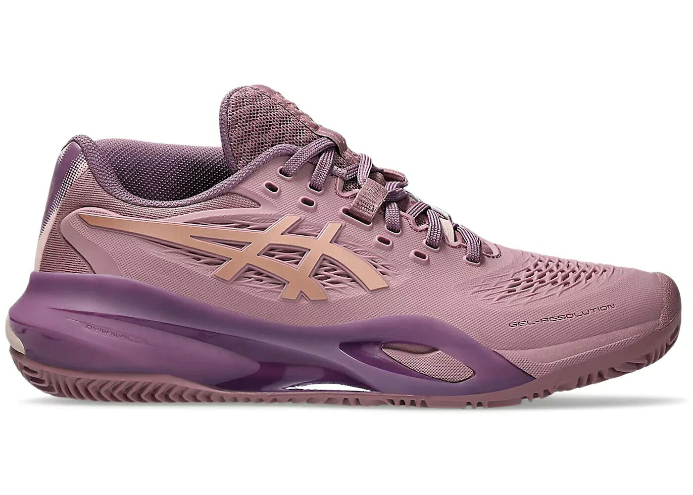 アシックス 紫 パープル ローズ ゴールド WOMEN'S スニーカー レディース ASICS GEL-RESOLUTION X PADEL PURPLE OXIDE ROSE GOLD (WOMEN'S) / PURPLE OXIDE ROSE GOLD｜スニケス 56,820円