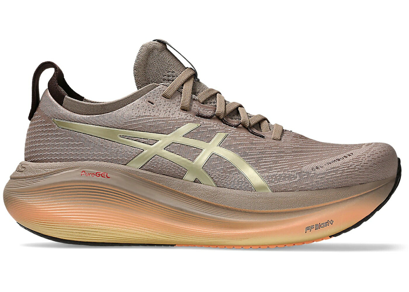 アシックス 灰色 グレー スニーカー メンズ ASICS GEL-NIMBUS 27 LUXE TAUPE GREY / LUXE TAUPE GREY｜スニケス 56,820円
