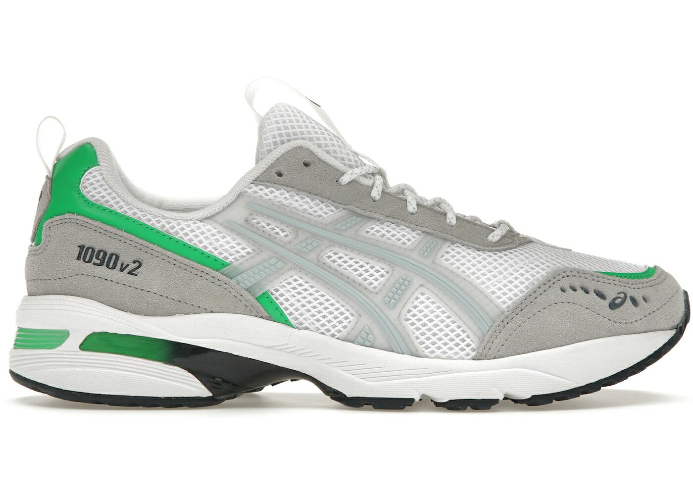 アシックス 白色 ホワイト 灰色 グレー 緑 グリーン スニーカー メンズ ASICS GEL-1090 V2 WHITE GLACIER GREY GREEN / WHITE GLACIER GREY GREEN