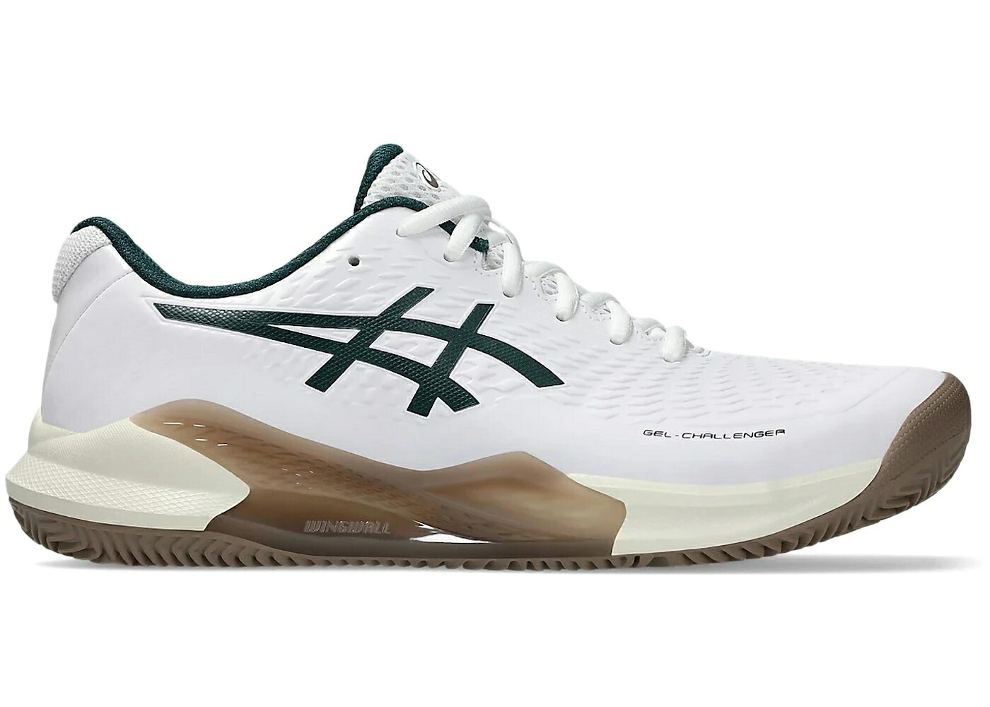 アシックス 白色 ホワイト 緑 グリーン スニーカー メンズ ASICS GEL-CHALLENGER 14 CLAY WHITE SAXON GREEN / WHITE SAXON GREEN