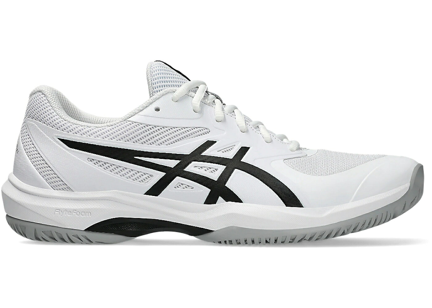 アシックス ゲーム 白色 ホワイト 黒色 ブラック スニーカー メンズ ASICS GAME FF WHITE BLACK / WHITE BLACK