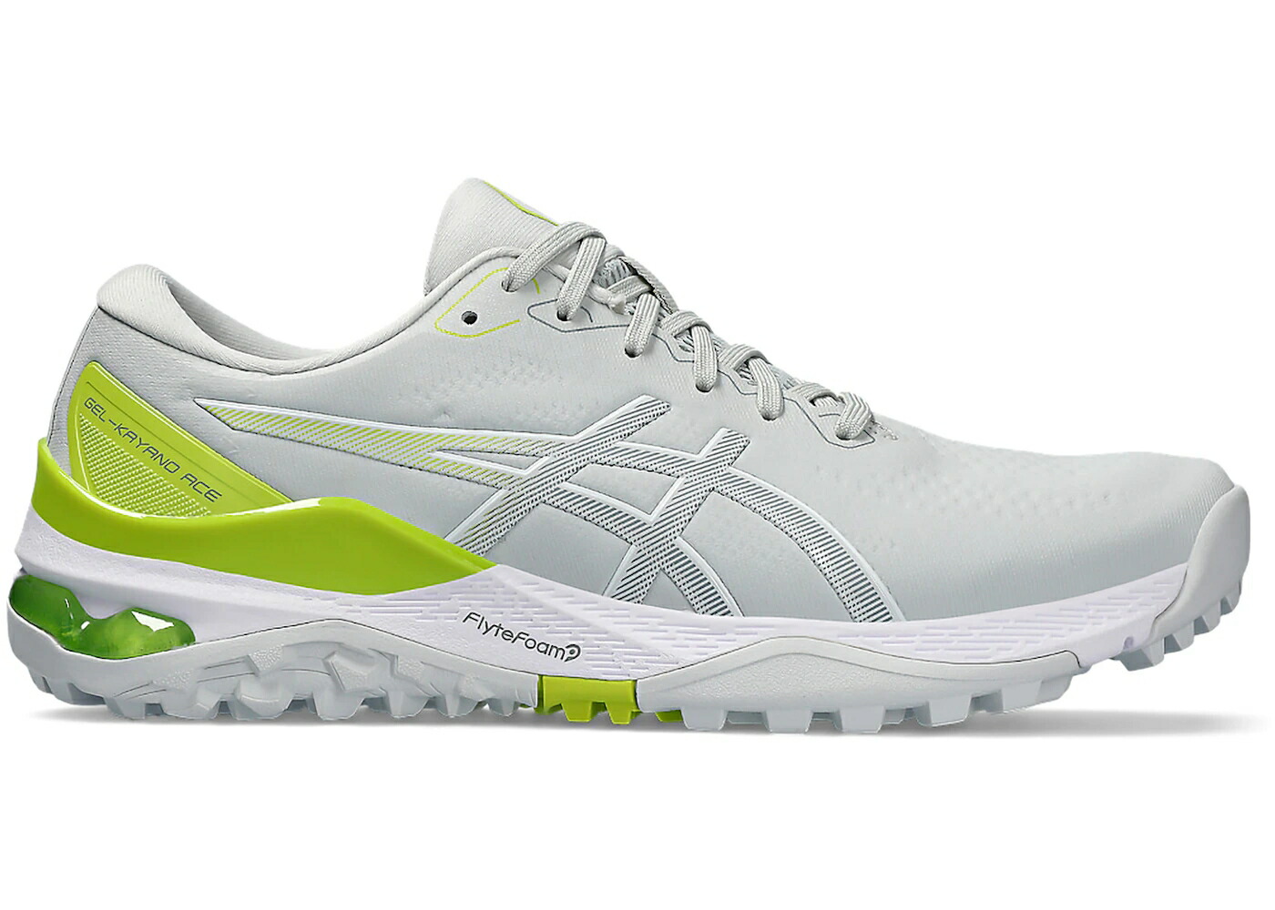 アシックス エース 灰色 グレー ライム スニーカー メンズ ASICS GEL-KAYANO ACE 2 GLACIER GREY NEON LIME / GLACIER GREY NEON LIME