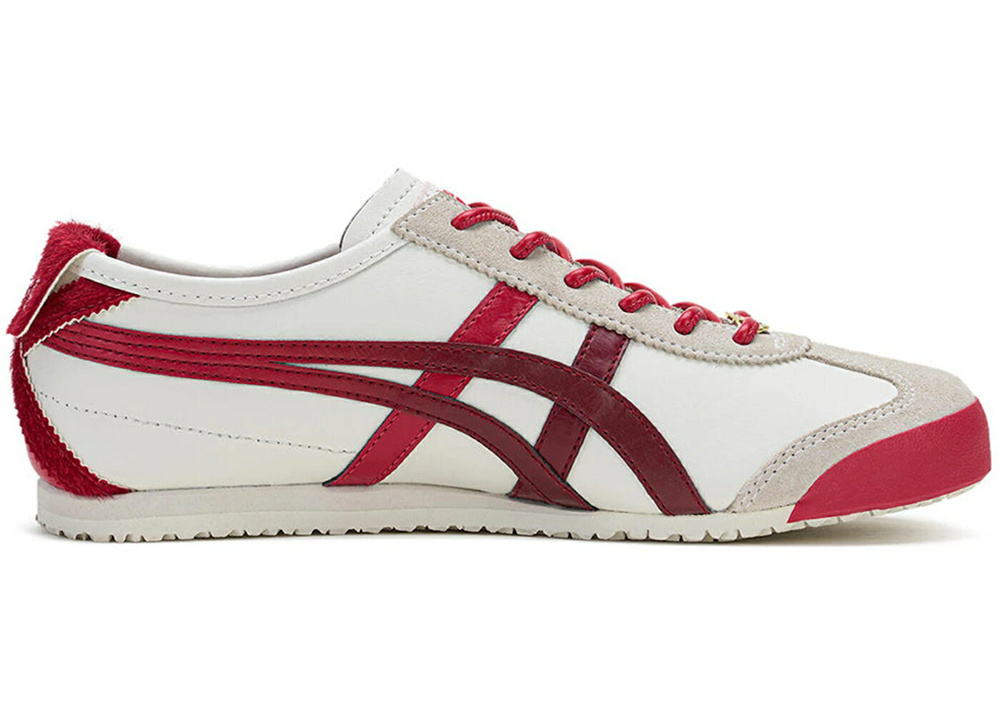メキシコ 白色 ホワイト 赤 レッド ワイン色 バーガンディー オニツカタイガー スニーカー メンズ ONITSUKA TIGER ONITSUKA TIGER MEXICO 66 YEAR OF THE HORSE / WHITE RED BURGUNDY