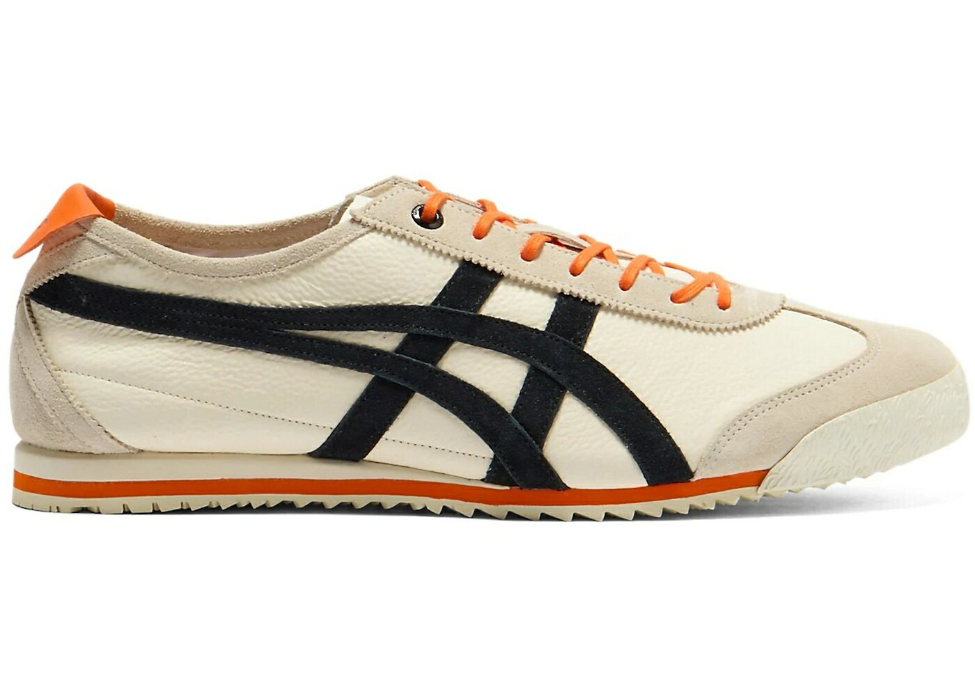 メキシコ ビンテージ ヴィンテージ クリーム 黒色 ブラック 橙 オレンジ オニツカタイガー スニーカー メンズ ONITSUKA TIGER ONITSUKA TIGER MEXICO 66 SD VINTAGE CREAM BLACK ORANGE / CREAM BLACK