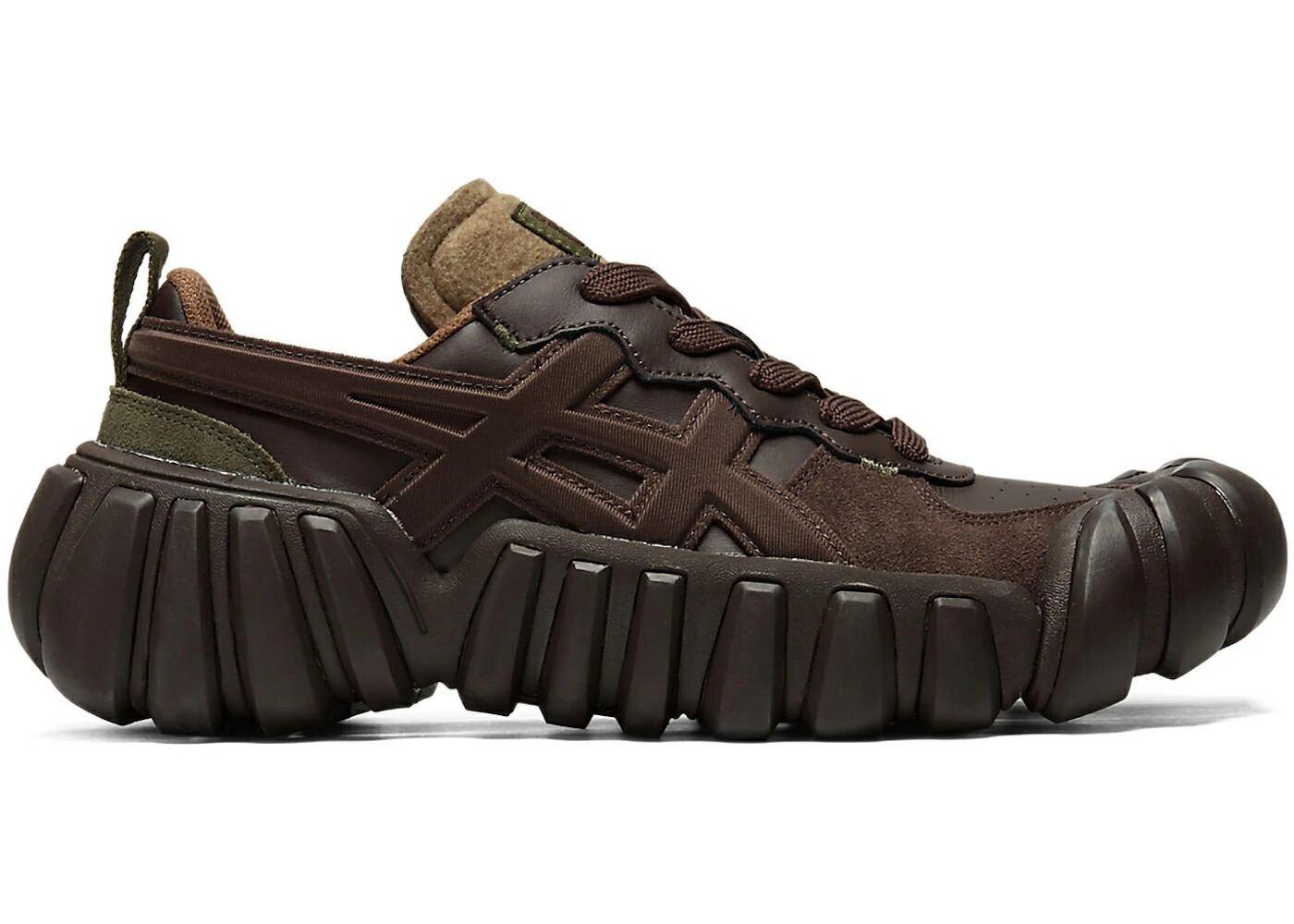 茶色 ブラウン オニツカタイガー スニーカー メンズ ONITSUKA TIGER ONITSUKA TIGER DENTIGRE LS LICORICE BROWN / LICORICE BROWN LICORICE BROWN