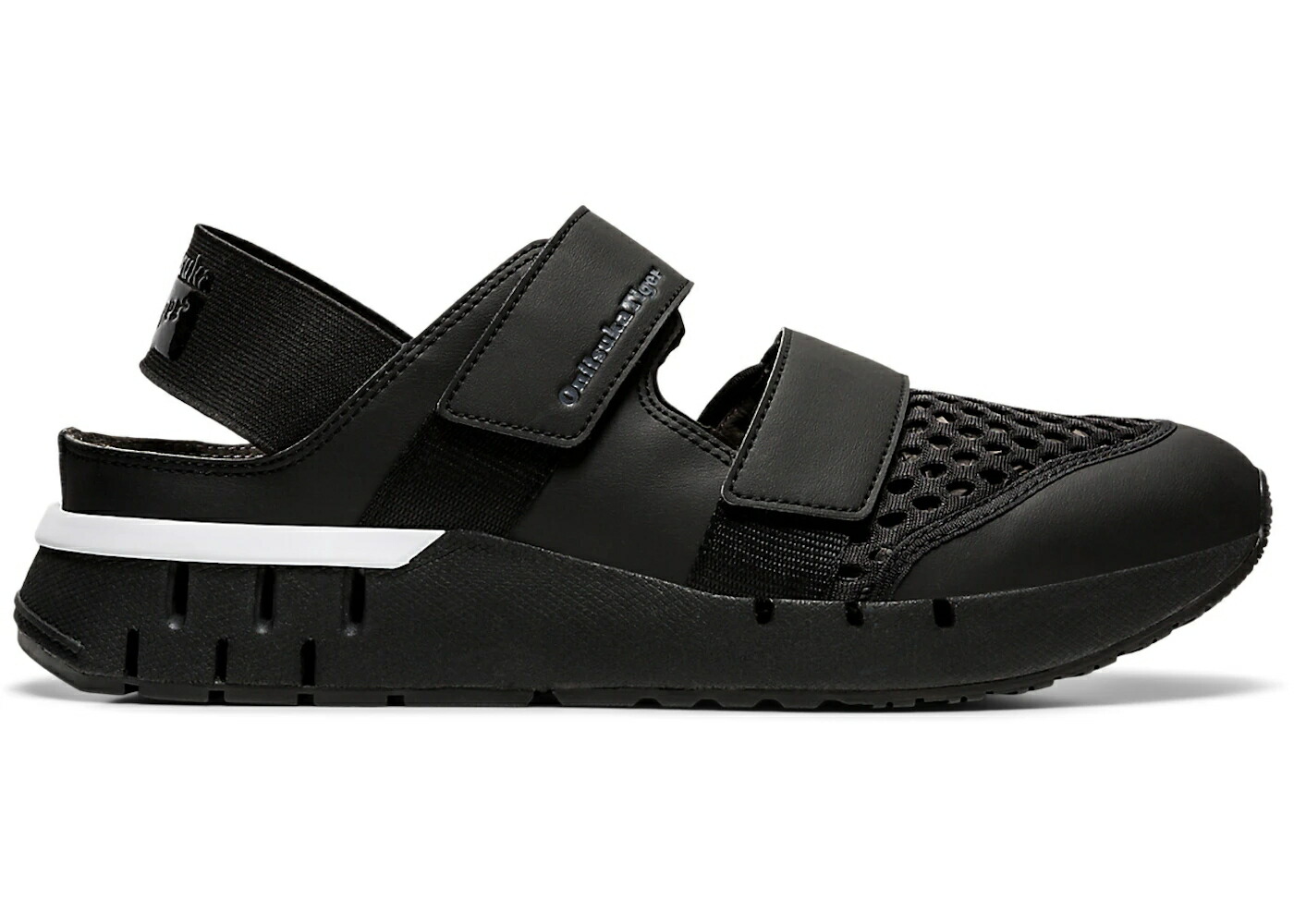 黒いこと 黒いこと オニツカタイガー スニーカー メンズ ONITSUKA TIGER ONITSUKA TIGER REBILAC SANDAL BLACK / BLACK BLACK 靴-メンズ靴