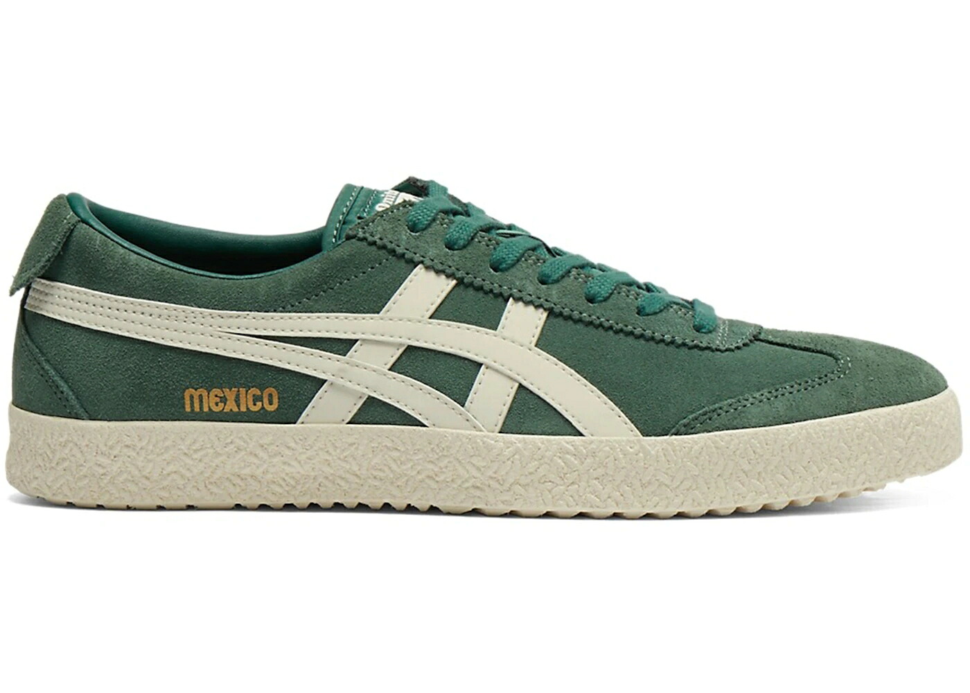 メキシコ合衆国 緑 緑であること 皮膚軟化剤 オニツカタイガー スニーカー メンズ ONITSUKA TIGER ONITSUKA TIGER MEXICO 66 DELEGATION PINE GREEN CREAM / PINE GREEN CREAM 靴-メンズ靴-スニーカー