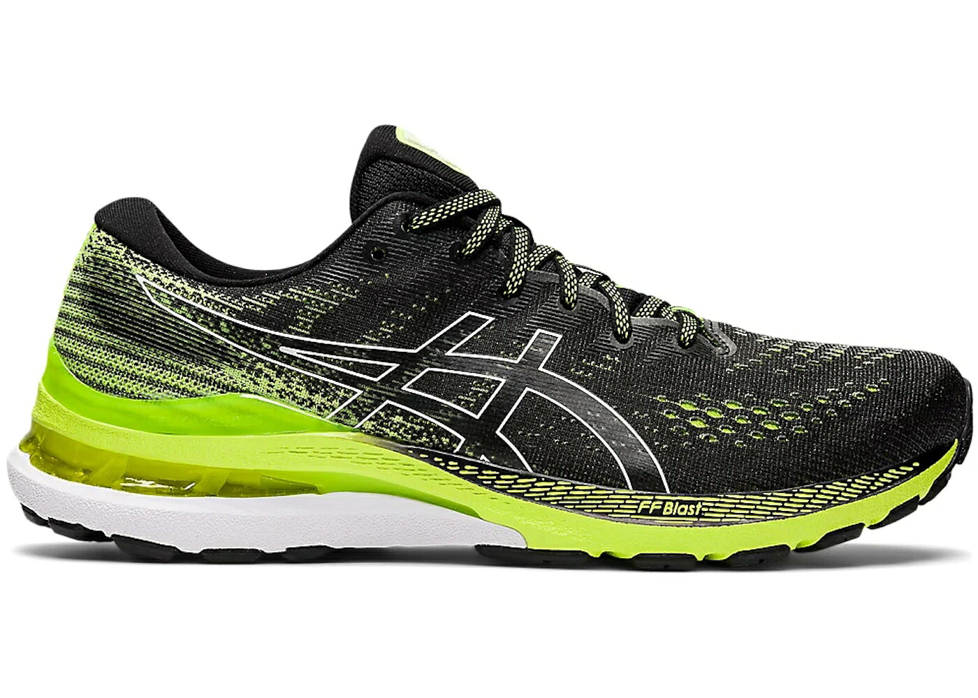 アシックス 黒いこと 黒いこと 緑 緑であること スニーカー メンズ ASICS GEL-KAYANO 28 BLACK HAZARD GREEN / BLACK HAZARD GREEN