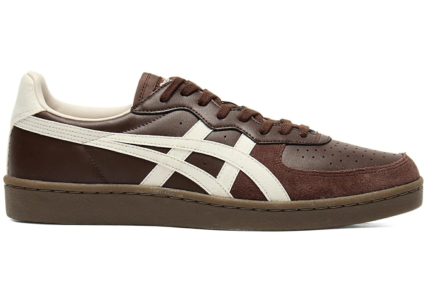 赤銅色 赤銅色 皮膚軟化剤 オニツカタイガー スニーカー メンズ ONITSUKA TIGER ONITSUKA TIGER GSM DARK BROWN CREAM / DARK BROWN CREAM