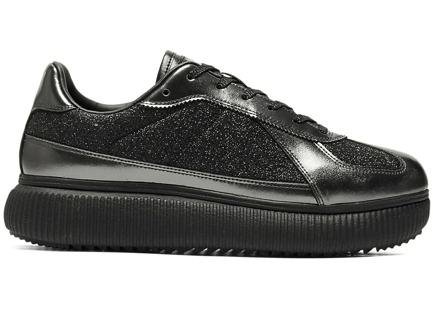 黒色 ブラック オニツカタイガー スニーカー メンズ ONITSUKA TIGER ONITSUKA TIGER DELECITY GLITTER PACK BLACK GUNMETAL / BLACK GUNMETAL