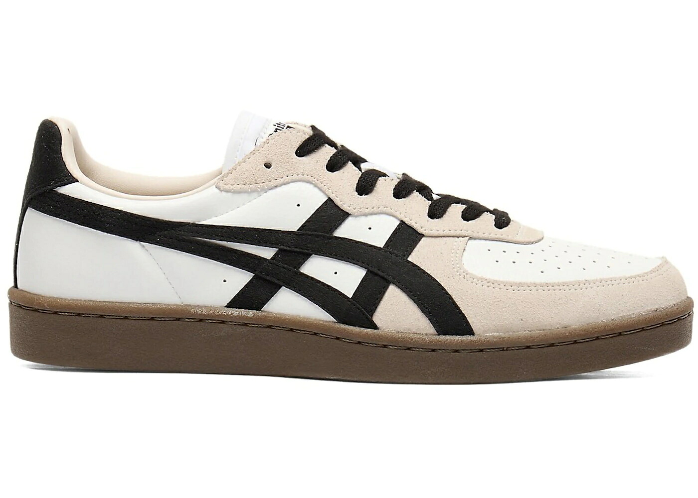白色 ホワイト 黒色 ブラック ベージュ オニツカタイガー スニーカー メンズ ONITSUKA TIGER ONITSUKA TIGER GSM WHITE BLACK BEIGE TOE / WHITE BLACK|スニケス