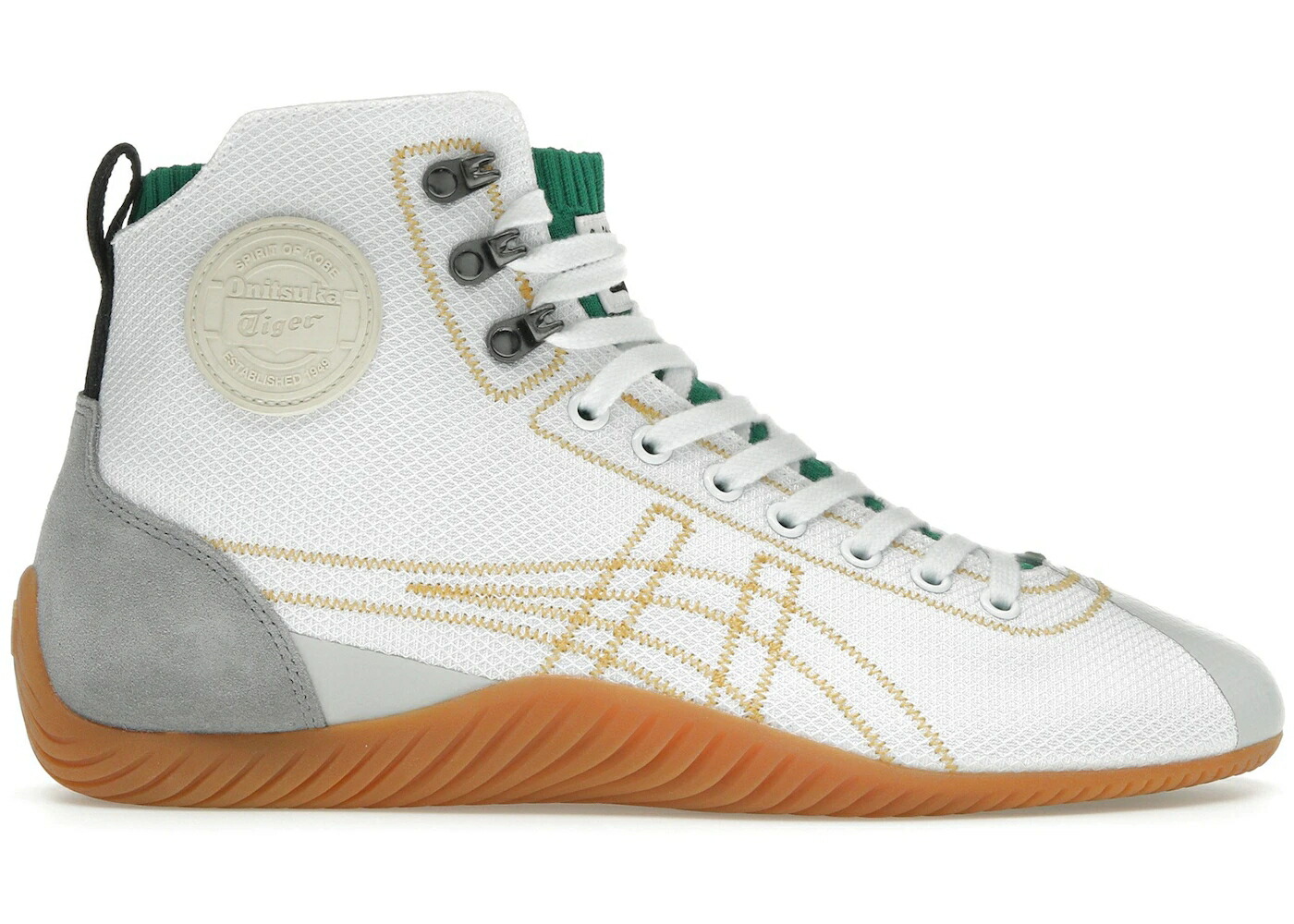 白色 ホワイト 黄色 イエロー オニツカタイガー スニーカー メンズ ONITSUKA TIGER ONITSUKA TIGER SCLAW MT WHITE YELLOW GUM / WHITE TIGER YELLOW