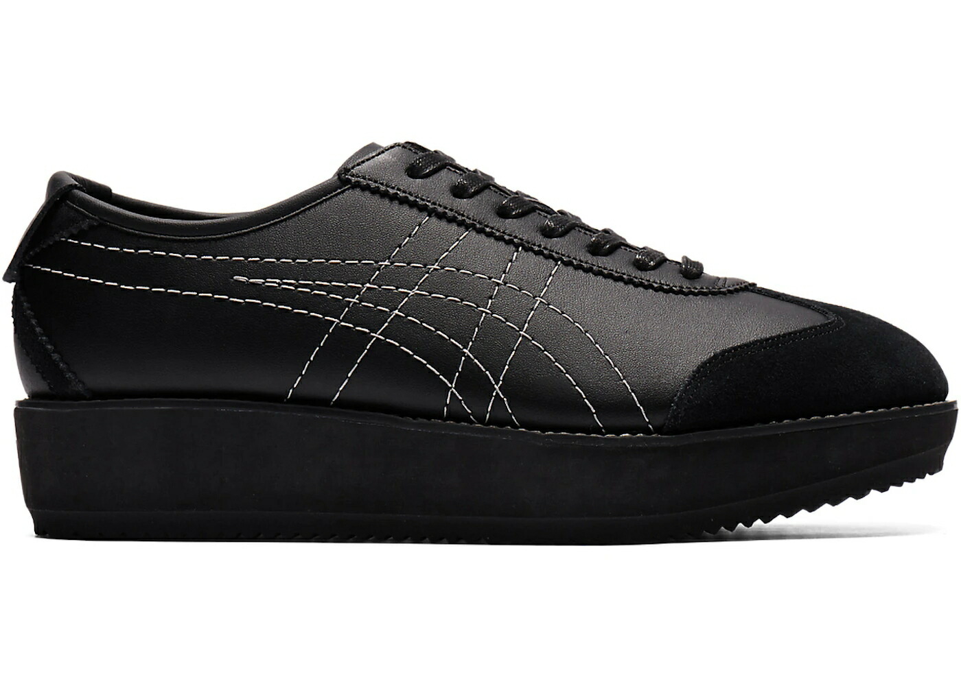 メキシコ 黒色 ブラック 灰色 グレー オニツカタイガー スニーカー メンズ ONITSUKA TIGER ONITSUKA TIGER MEXICO 66 CHUNK BLACK PIEDMONT GREY / BLACK PIEDMONT GREY|スニケス