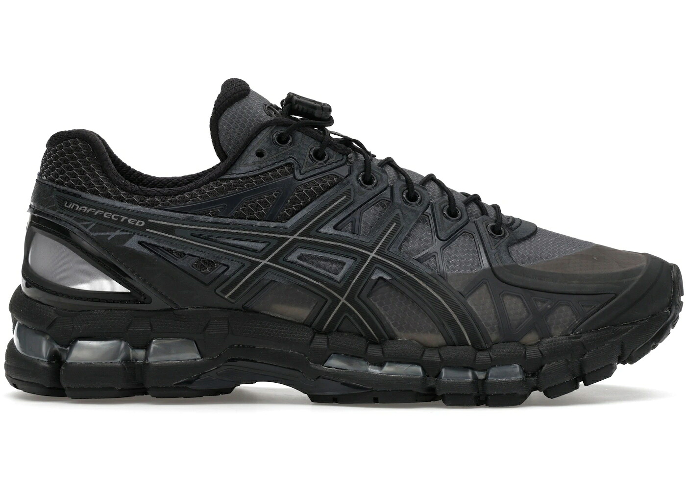 アシックス 黒いこと 黒いこと 薄墨色 薄墨色 スニーカー メンズ ASICS GEL-KAYANO 20 UNAFFECTED BLACK OBSIDIAN / OBSIDIAN GREY BLACK