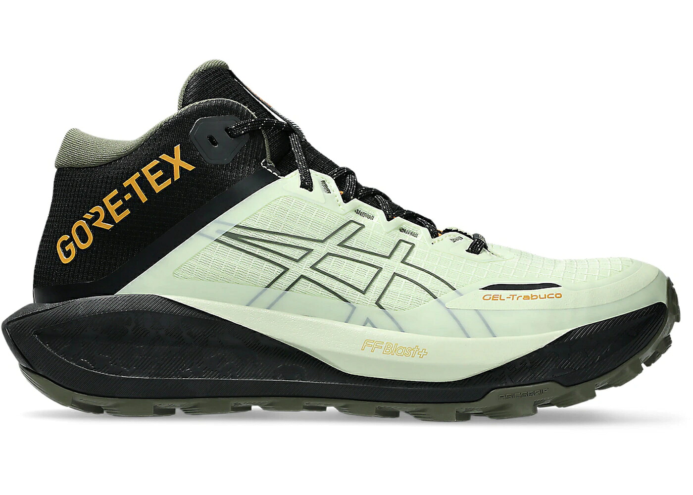 アシックス ゴアテックス 緑 緑であること スニーカー メンズ ASICS GEL-TRABUCO MT GORE-TEX WHISPER GREEN MANTLE / WHISPER GREEN MANTLE GREEN