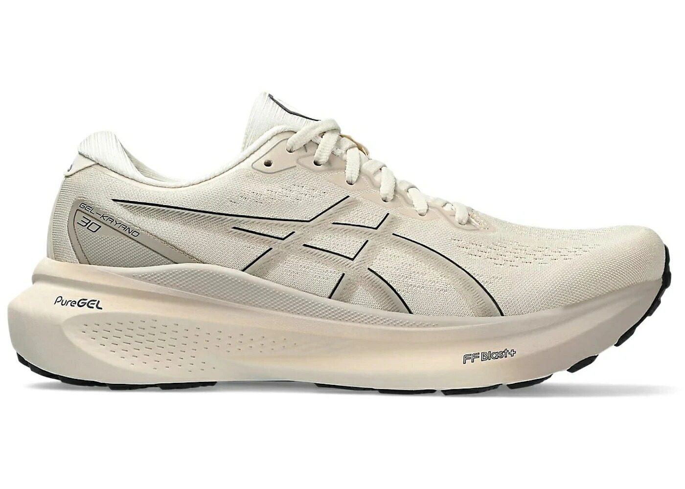 アシックス 黒色 ブラック スニーカー メンズ ASICS GEL-KAYANO 30 OATMEAL BLACK / OATMEAL BLACK