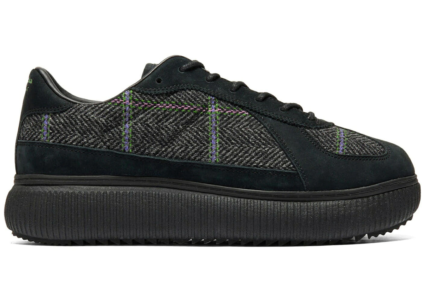 黒いこと 黒いこと 緑 緑であること オニツカタイガー スニーカー メンズ ONITSUKA TIGER ONITSUKA TIGER DELECITY TWEED BLACK VERDIGRIS GREEN / BLACK VERDIGRIS GREEN