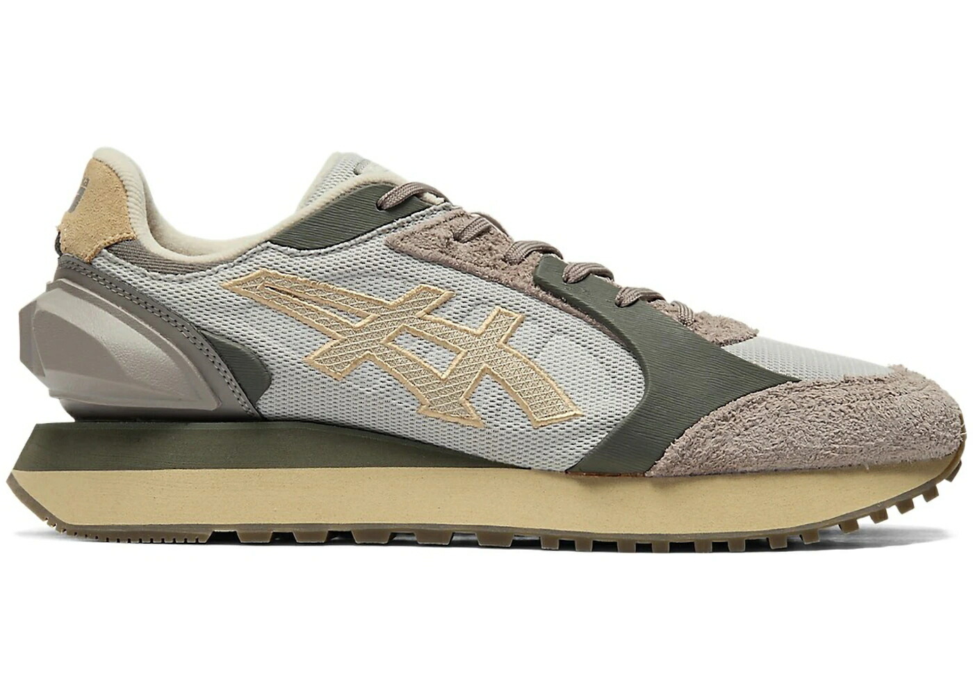 灰色 グレー オニツカタイガー スニーカー メンズ ONITSUKA TIGER ONITSUKA TIGER MOAGE CO OYSTER GREY FEATHER / OYSTER GREY FEATHER GREY