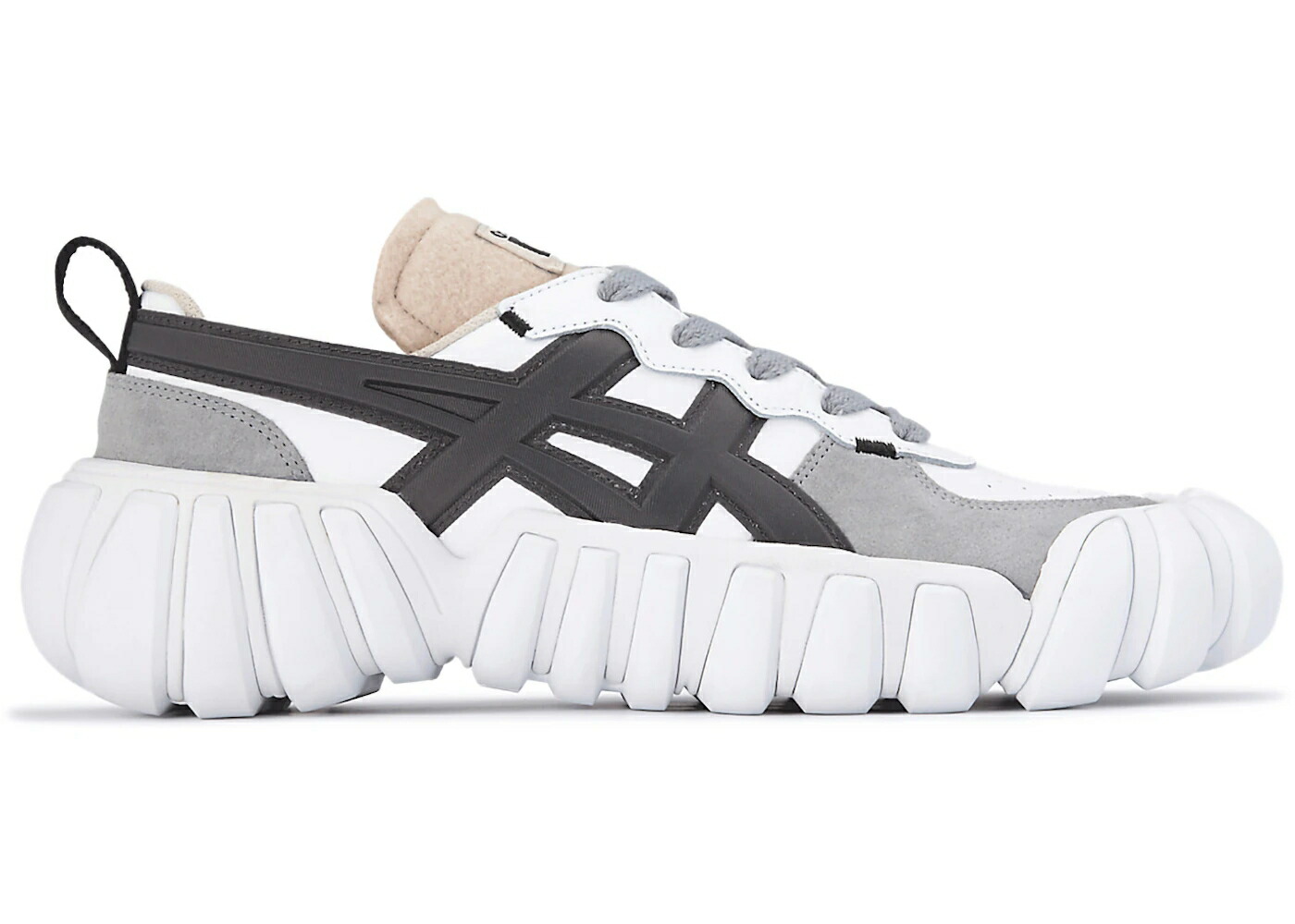 白色 ホワイト 灰色 グレー オニツカタイガー スニーカー メンズ ONITSUKA TIGER ONITSUKA TIGER DENTIGRE LS WHITE GRAPHITE GREY / WHITE GRAPHITE GREY