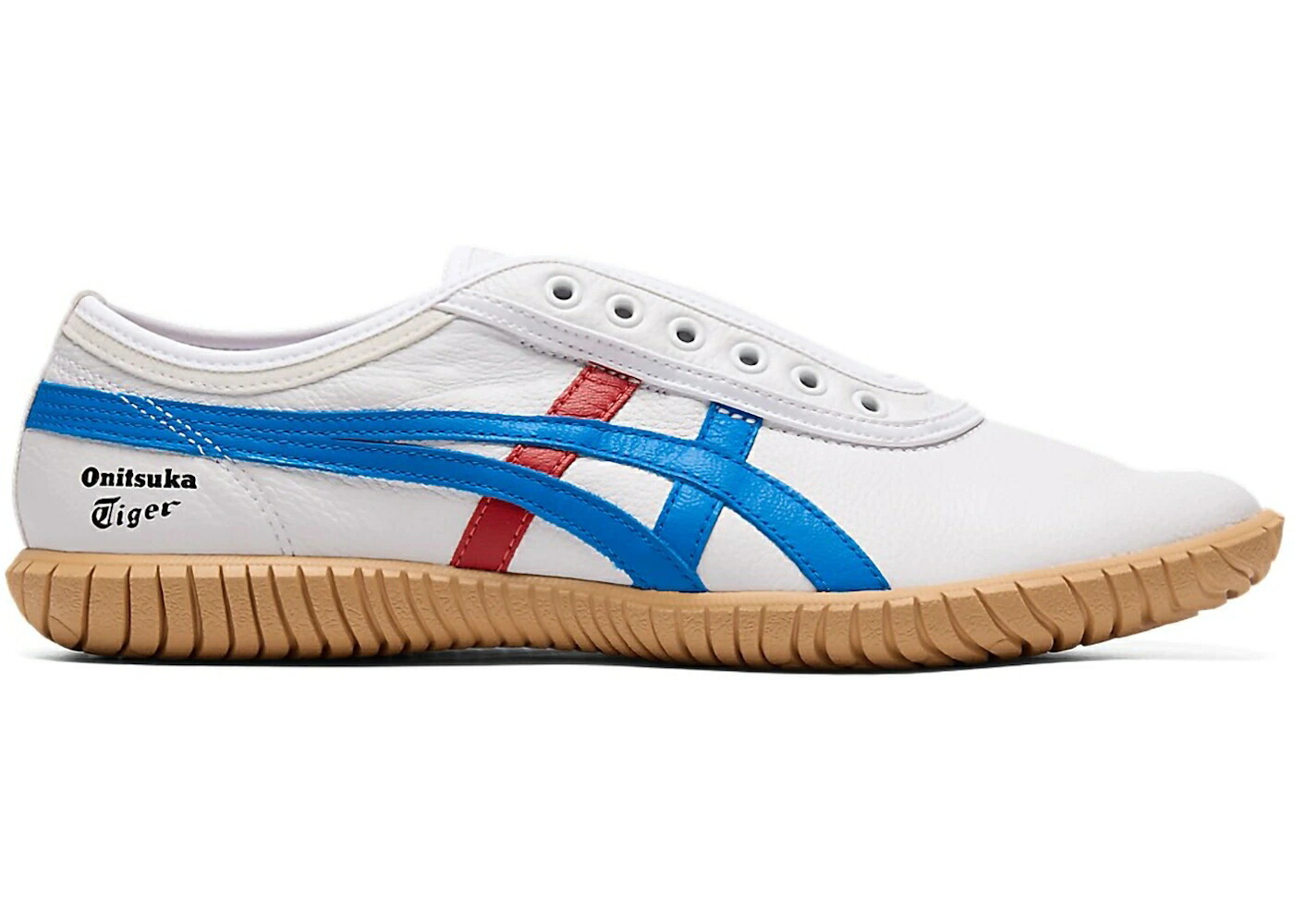スリッポン 白いこと 白いこと 青み 青色 赤 赤いこと オニツカタイガー スニーカー メンズ ONITSUKA TIGER ONITSUKA TIGER TSUNAHIKI SLIP-ON WHITE DIRECTOIRE BLUE RED / WHITE DIRECTOIRE BLUE