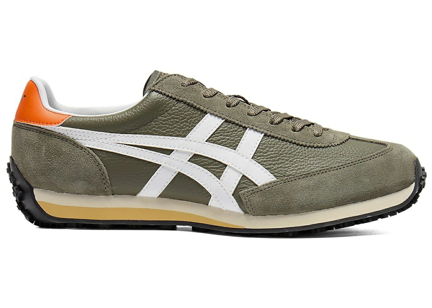 緑 グリーン 白色 ホワイト 橙 オレンジ オニツカタイガー スニーカー メンズ ONITSUKA TIGER ONITSUKA TIGER EDR 78 MANTLE GREEN WHITE ORANGE / MANTLE GREEN WHITE