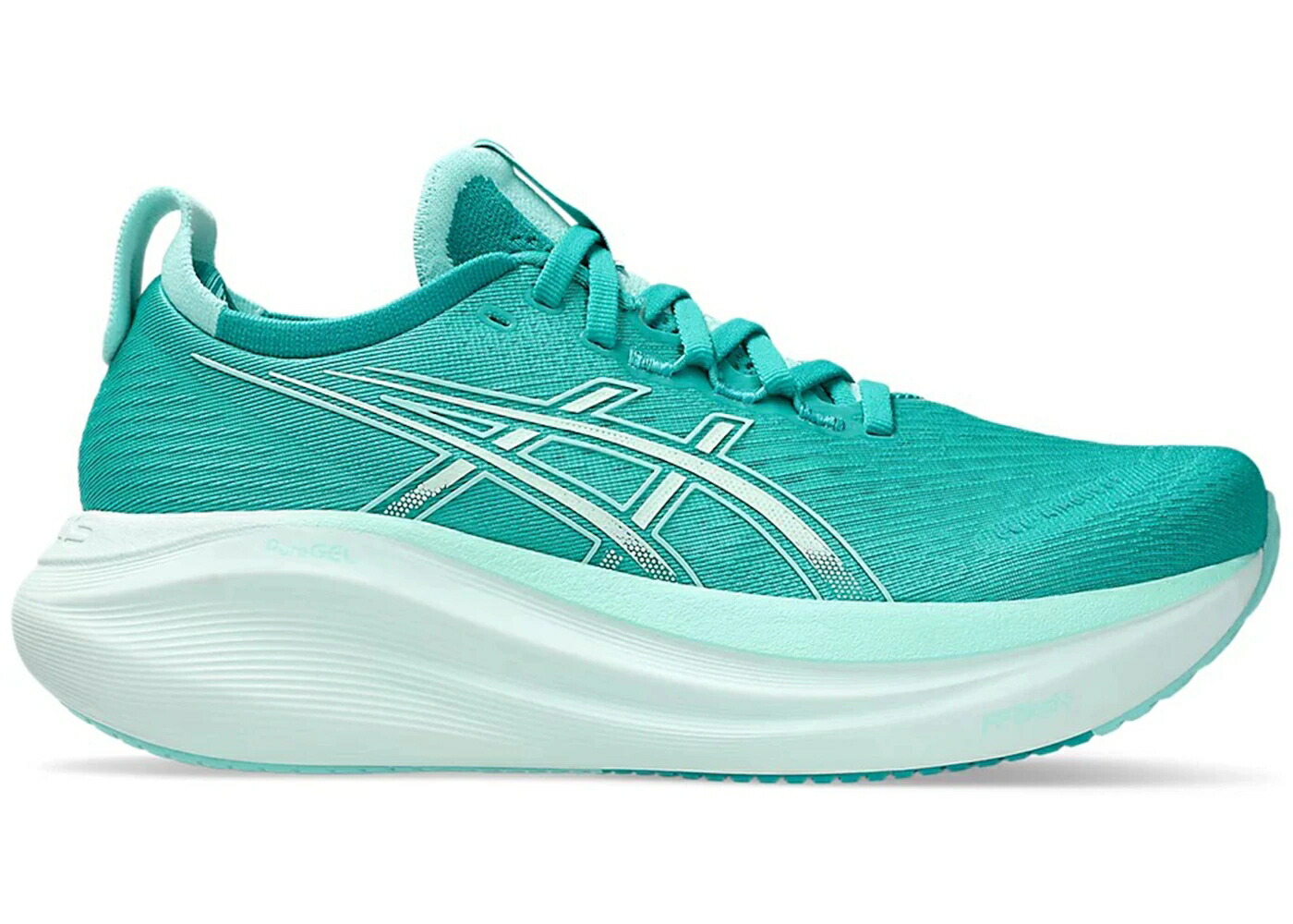 アシックス ウェーブ ウェイブ WOMEN スニーカー レディース ASICS GEL-NIMBUS 27 WAVE TEAL ILLUMINATE MINT (WOMEN) / WAVE TEAL ILLUMINATE MINT