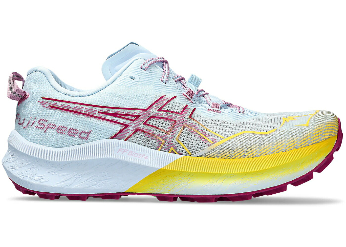 アシックス 青色 ブルー WOMEN'S スニーカー レディース ASICS FUJISPEED 2 LIGHT BLUE BLACKBERRY (WOMEN'S) / LIGHT BLUE BLACKBERRY