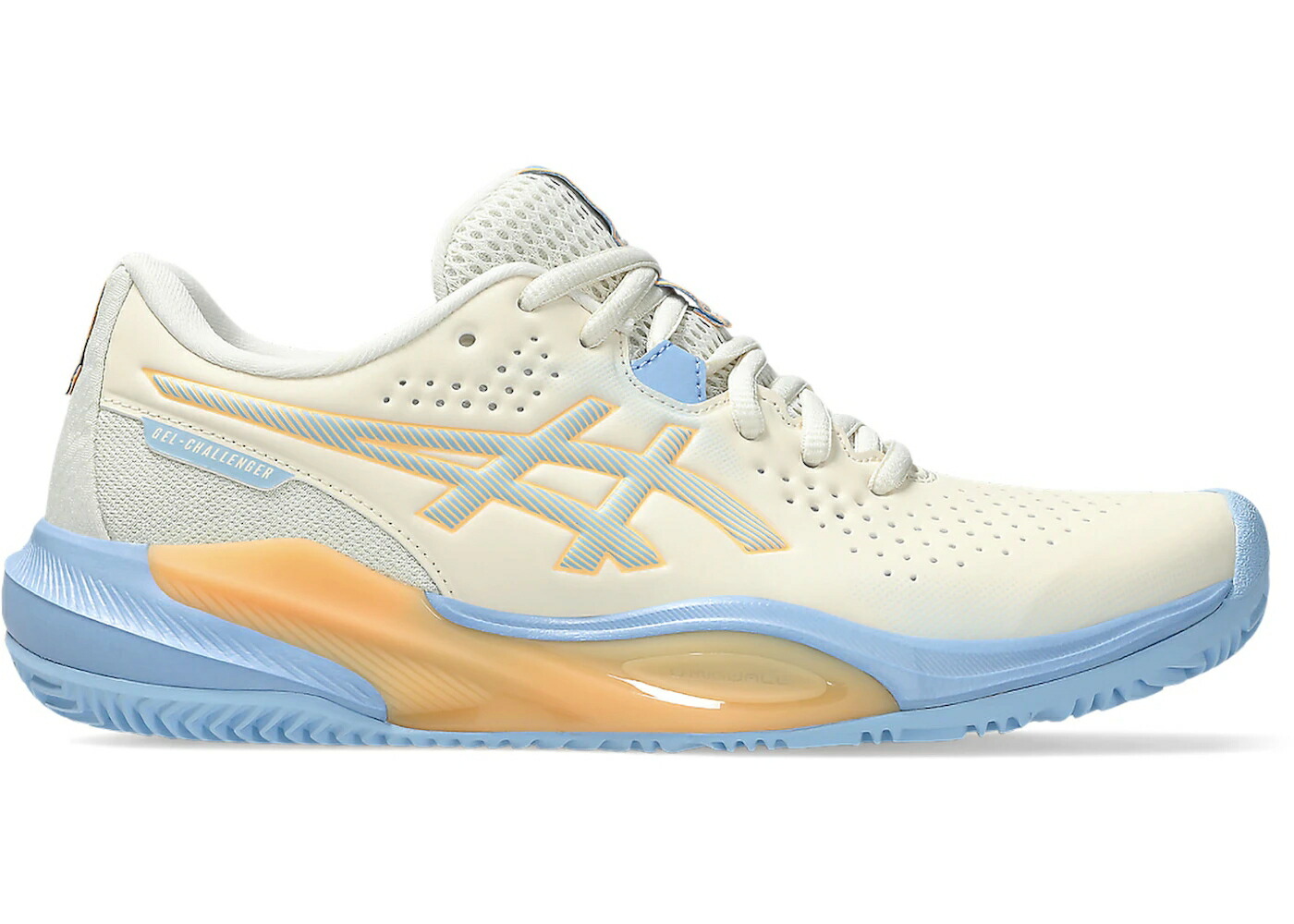 アシックス クリーム WOMEN スニーカー レディース ASICS GEL-CHALLENGER 15 PADEL CREAM STONE WASH (WOMEN) / CREAM STONE WASH
