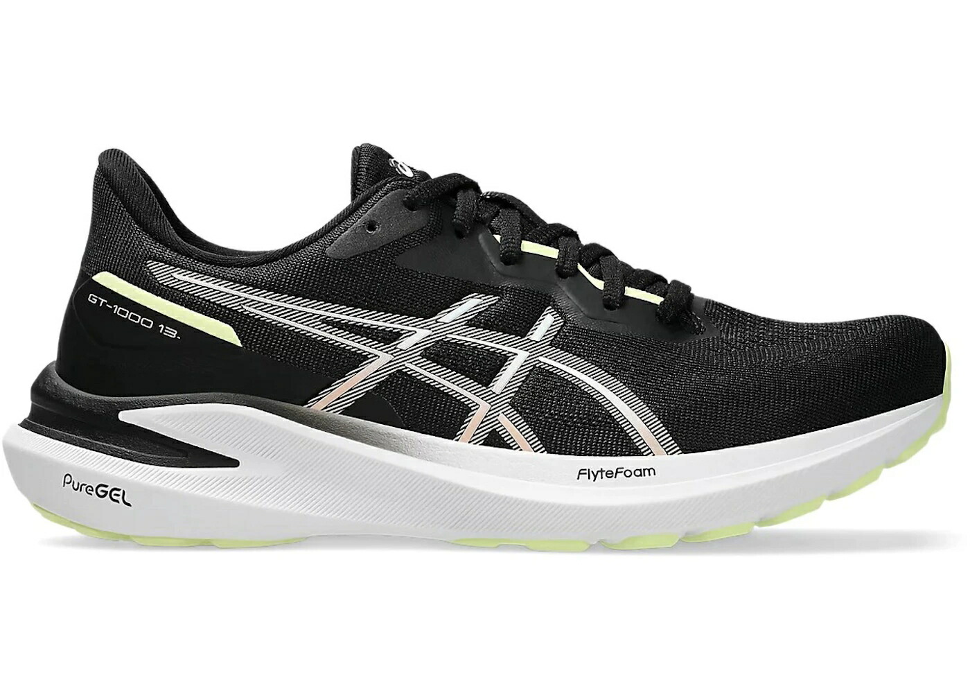 アシックス サー青少年 黒いこと 黒いこと WOMEN\u0027S スニーカー レディース ASICS GT-1000 13 BLACK BREEZE (WOMEN\u0027S) / BLACK BREEZE